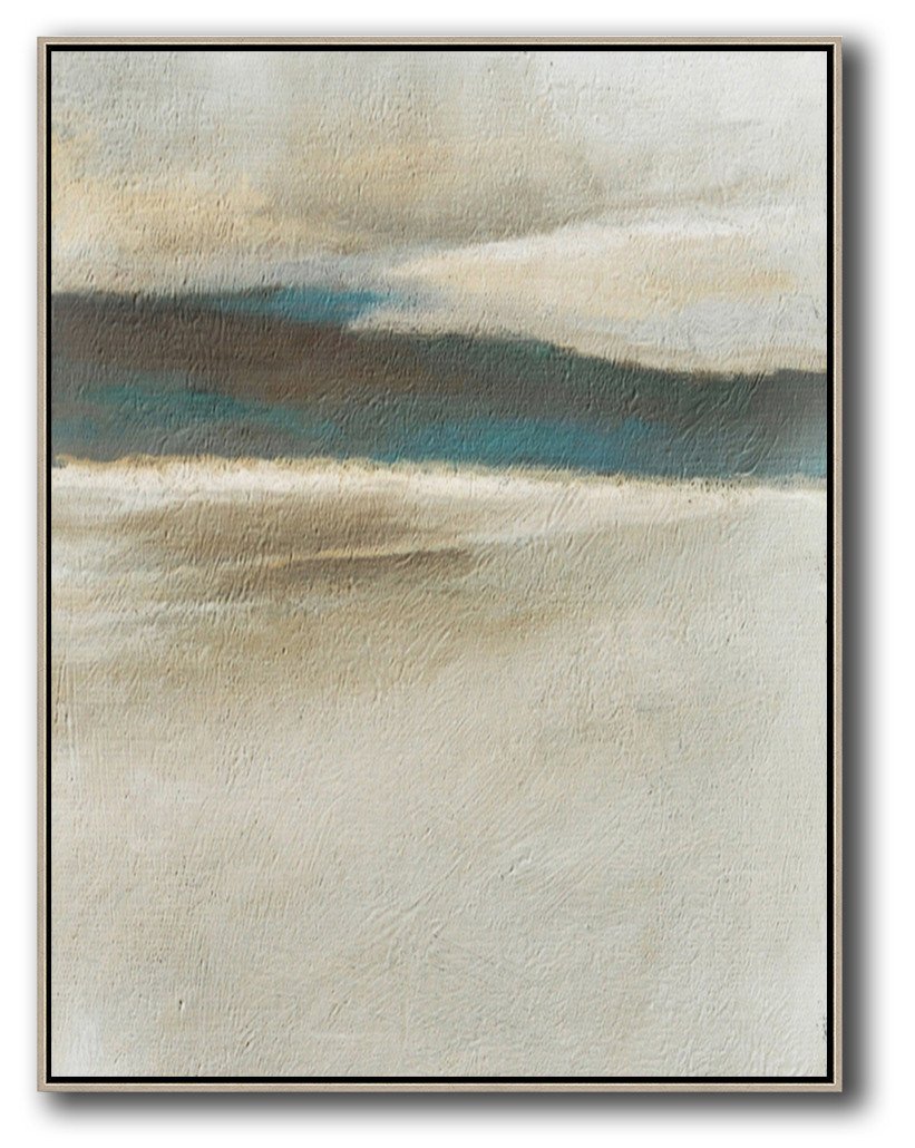 Vertical Abstract Landscape Art #DH8B - Click Image to Close